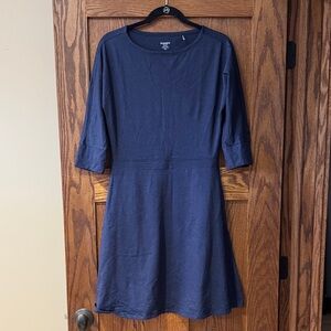 Toad & Co. Navy A-Line Dress